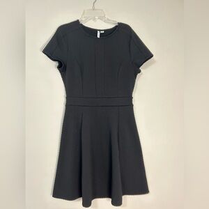 Elle Fit & Flare Black Dress, Size Small